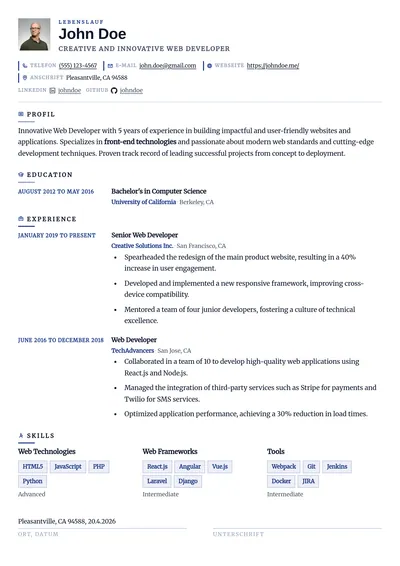 Template 26 preview