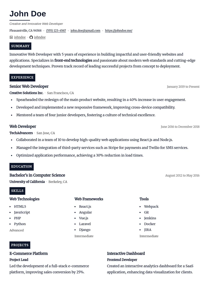 Berkeley-style preview